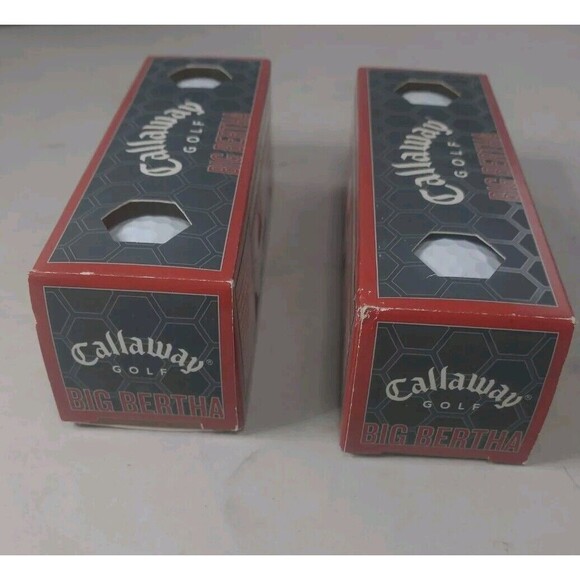 Callaway Big Bertha White 6 Golf Balls (2 sleeves ) - Picture 6 of 7